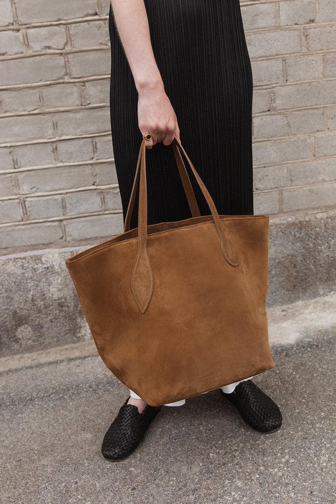 Sprout Tote Rhum Suede - Little Liffner