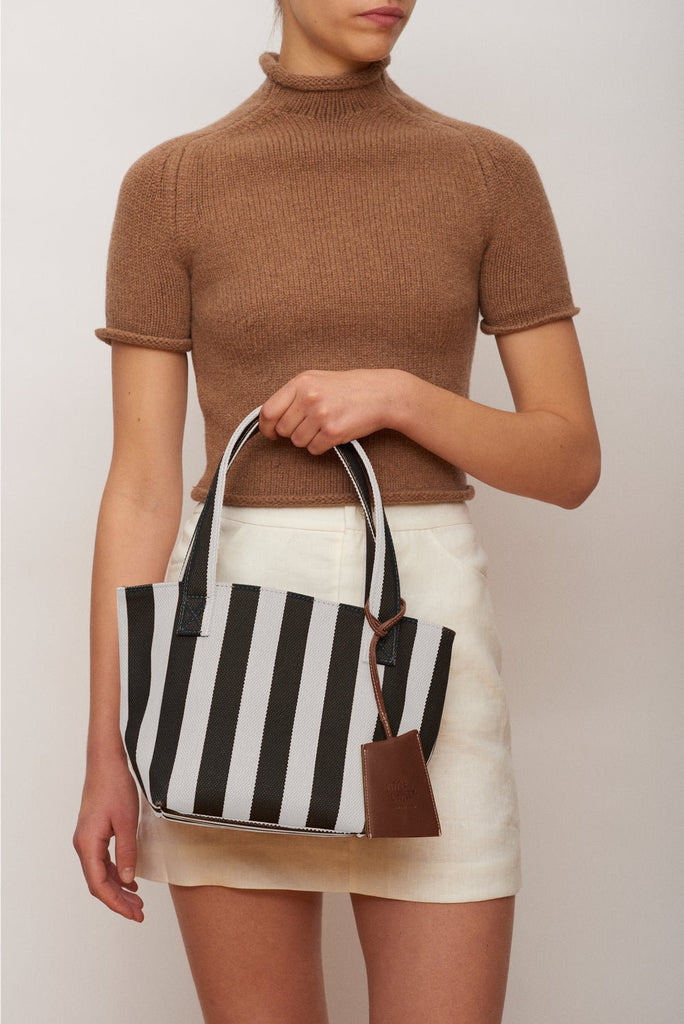 Stripe tote bag - Little Liffner - … curated on LTK